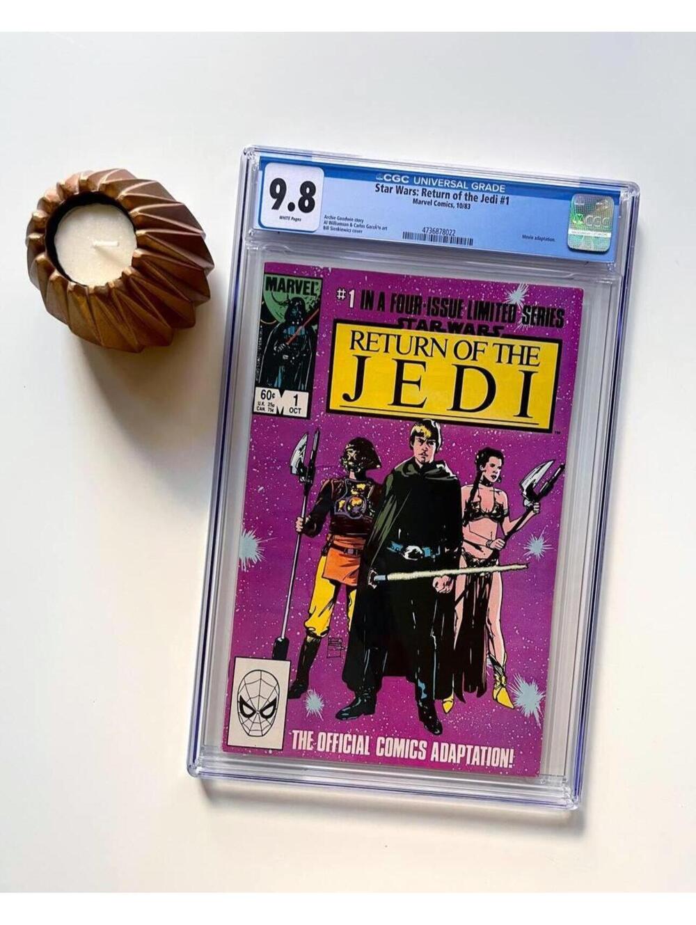 Star Wars Return of the Jedi #1 CGC 9.6 (1983) Сomic book | Luke Skywalker, Leia